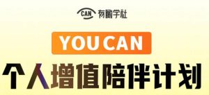 YOUCAN个人增值陪伴计划：提升个人“稳定可持续赚钱能力”-多课资源站