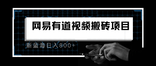 有道词典最新蓝海项目，视频搬运日入800+-网课资源站