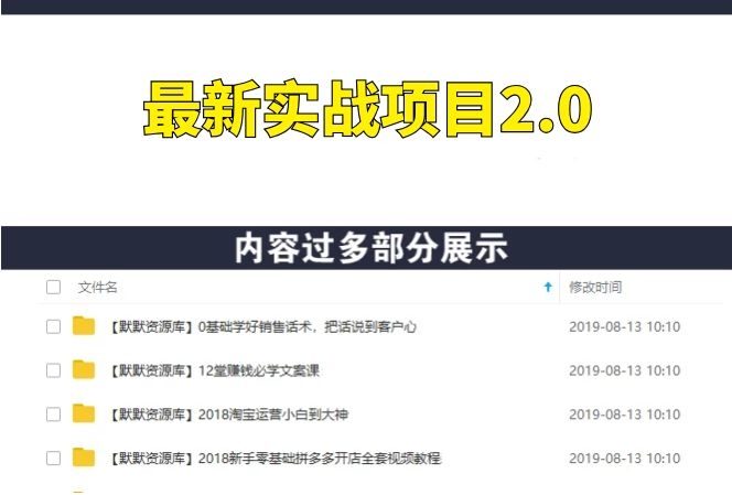 最新实战2.0：新手小白无脑操作，当天收益，日赚200+-多课资源站
