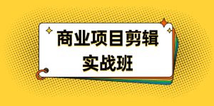 千万级商业项目剪辑实战班,做剪辑不在业余(教程+素材)-多课资源站